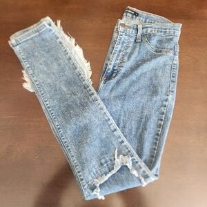 GJG DENIM Stylish High-waist woman jeans size 9